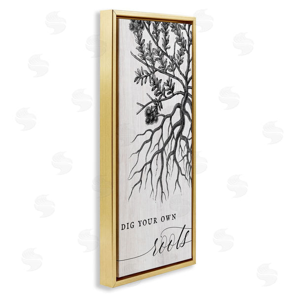 Stupell Industries Stupell Studio | Dig Your Own Roots Empowering Wall Art