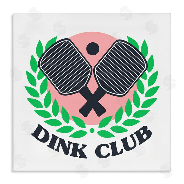 stupell industries Stupell Studio | Dink Club Table Tennis Laurel Wall Art