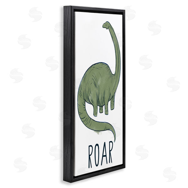 Stupell Industries Stupell Studio | Dinosaur Roar Brachiosaurus Wall Art