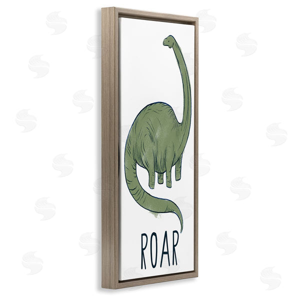 Stupell Industries Stupell Studio | Dinosaur Roar Brachiosaurus Wall Art
