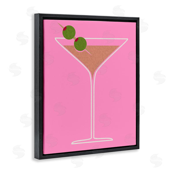Stupell Industries Stupell Studio | Dirty Martini On Pink