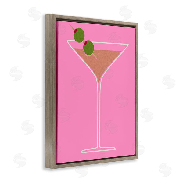 Stupell Industries Stupell Studio | Dirty Martini On Pink