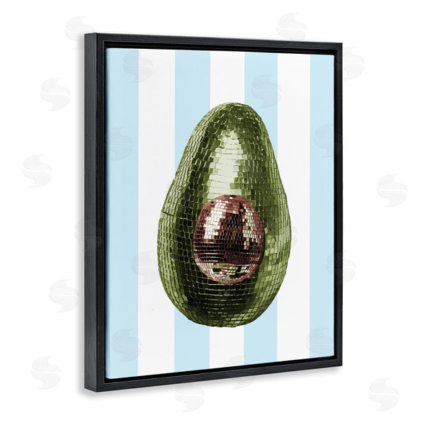 Stupell Industries Stupell Studio | Disco Avocado On Blue