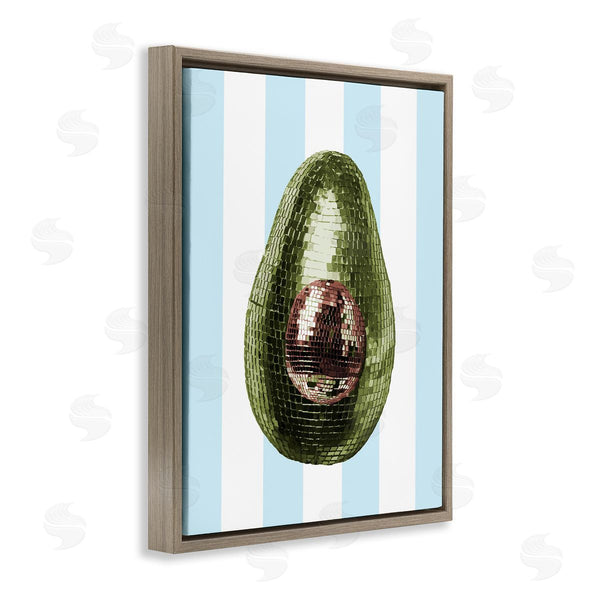 Stupell Industries Stupell Studio | Disco Avocado On Blue