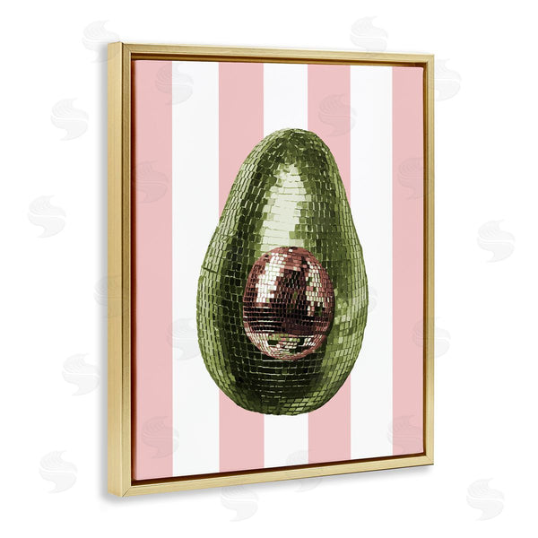 Stupell Industries Stupell Studio | Disco Avocado On Pink
