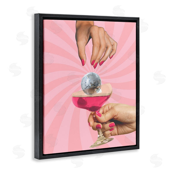 Stupell Industries Stupell Studio | Disco Ball Cocktail Wall Art