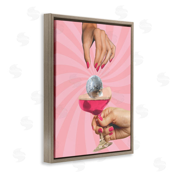 Stupell Industries Stupell Studio | Disco Ball Cocktail Wall Art