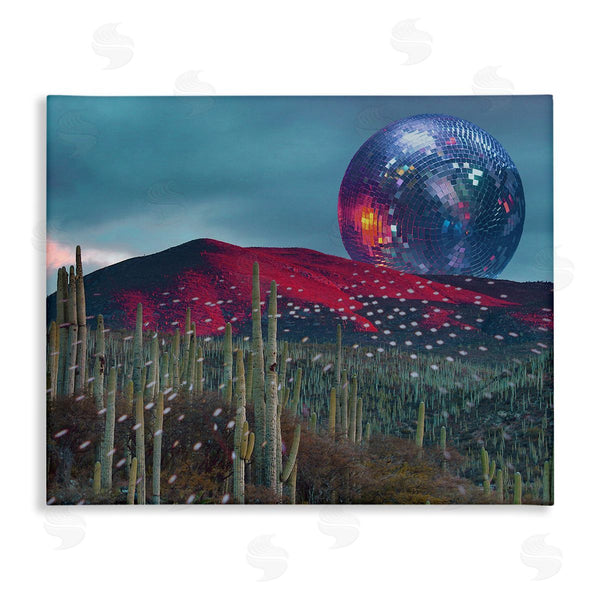 stupell industries Stupell Studio | Disco Ball in Desert Wall Art