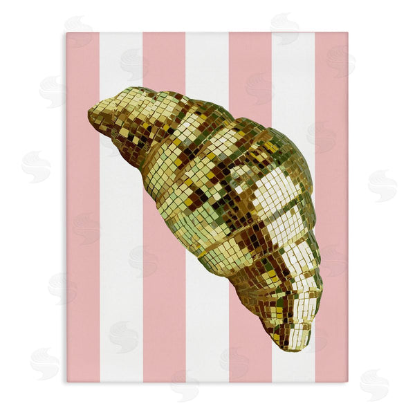 stupell industries Stupell Studio | Disco Croissant & Pink Stripes