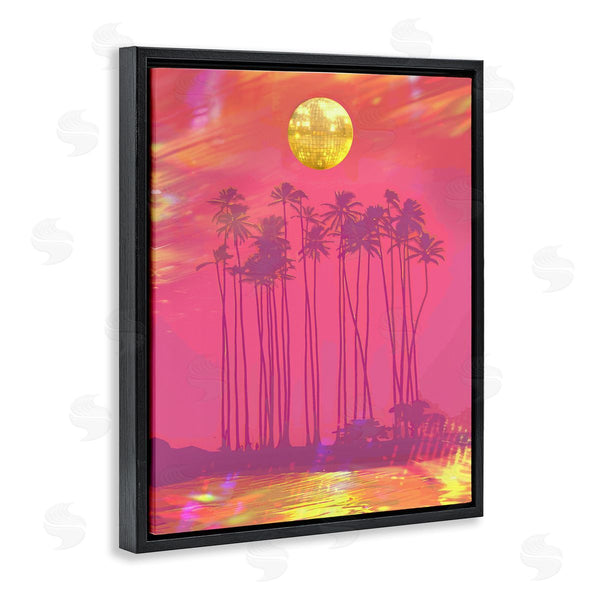 Stupell Industries Stupell Studio | Disco Over Tropical Palms