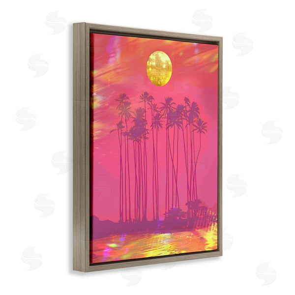 Stupell Industries Stupell Studio | Disco Over Tropical Palms