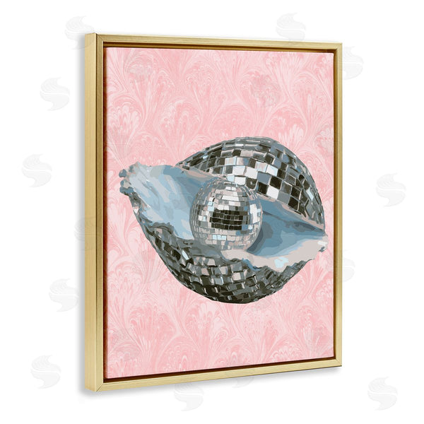 Stupell Industries Stupell Studio | Disco Oyster On Pink