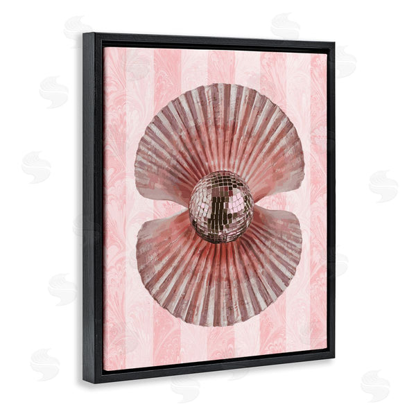 Stupell Industries Stupell Studio | Disco Pearl In Clam Shell Wall Art