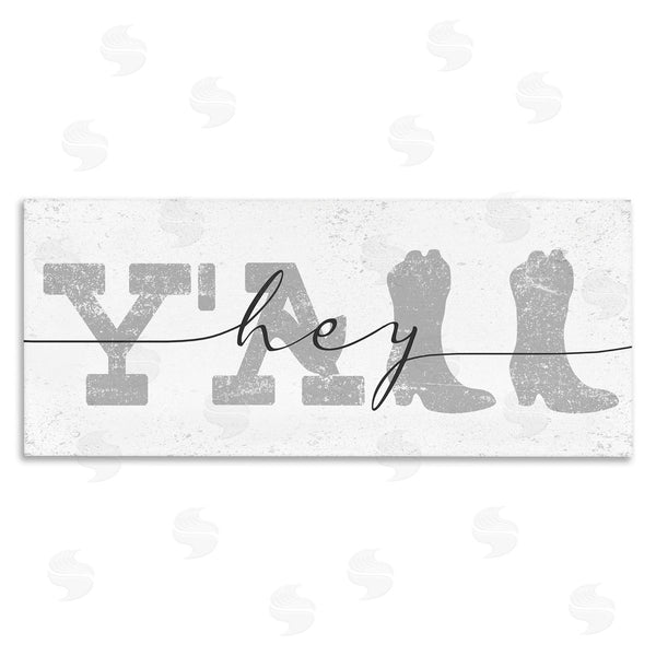 stupell industries Stupell Studio | Distressed Western Hey Y'all Cowboy Boots Phrase