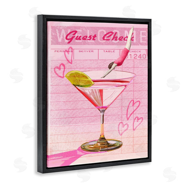 Stupell Industries Stupell Studio | Diver Into Cocktail Guest Check Wall Art