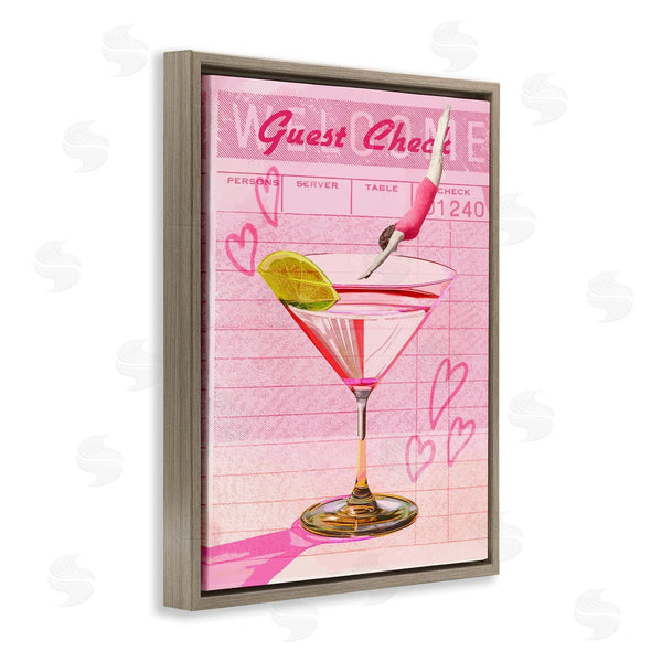 Stupell Industries Stupell Studio | Diver Into Cocktail Guest Check Wall Art