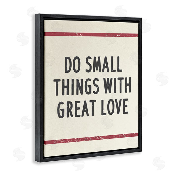 Stupell Industries Stupell Studio | Do Things With Love Red Stripe
