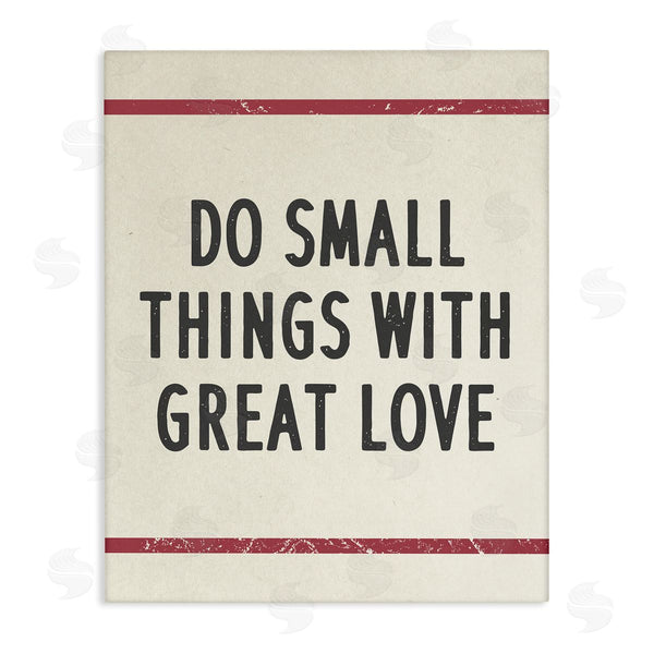 stupell industries Stupell Studio | Do Things with Love Red Stripe