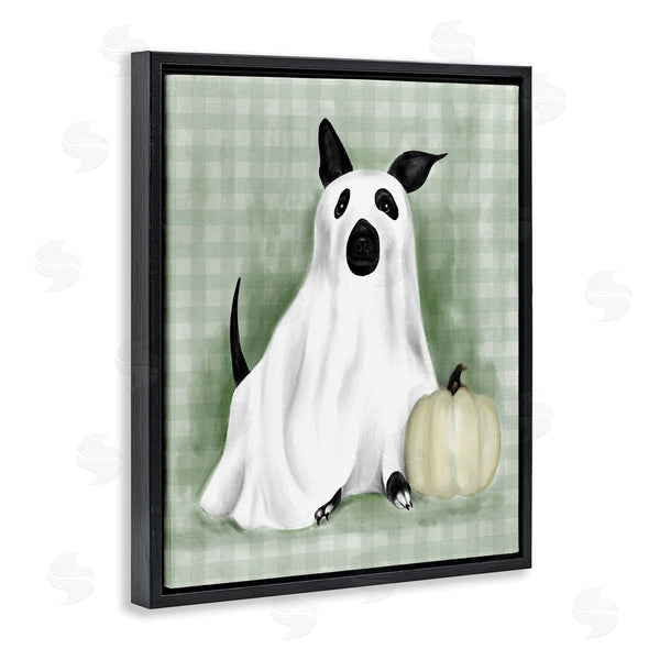 Stupell Industries Stupell Studio | Dog Ghost Halloween Costume Wall Art