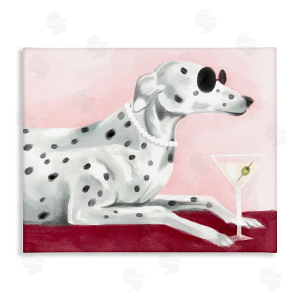 stupell industries Stupell Studio | Dog with Martini Wall Art