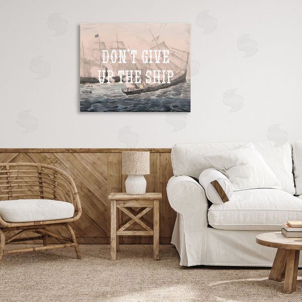 Stupell Industries Stupell Studio | Don't Give Up Ship Wall Art