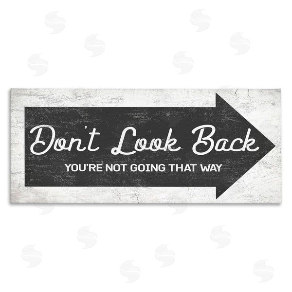stupell industries Stupell Studio | Don't Look Back Forward Facing Arrow