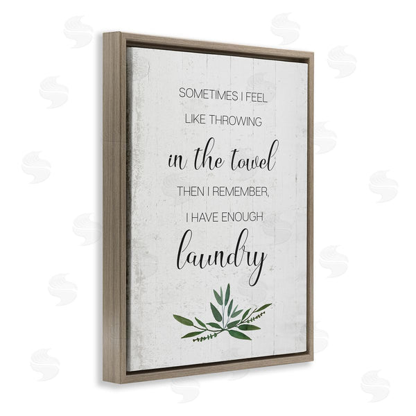Stupell Industries Stupell Studio | Don't Throw In The Towel