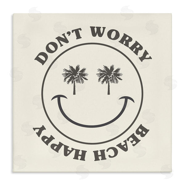 stupell industries Stupell Studio | Don't Worry Beach Happy Smile Wall Art