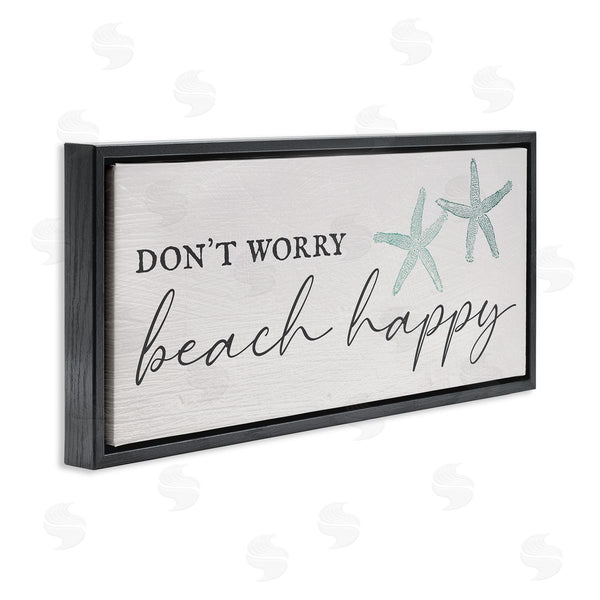 Stupell Industries Stupell Studio | Don't Worry Beach Happy Wall Art
