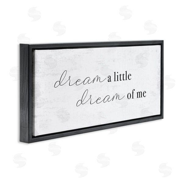 Stupell Industries Stupell Studio | Dream Of Me Romantic Phrase Simple Rustic Charm