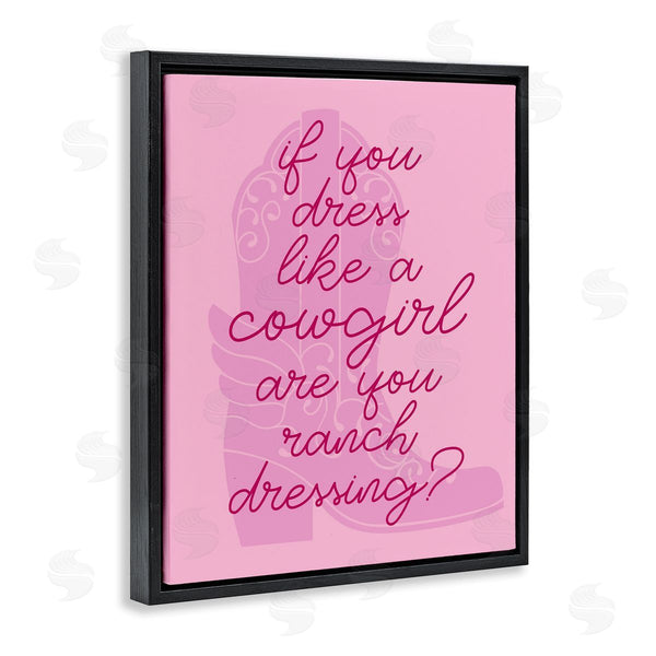 Stupell Industries Stupell Studio | Dress Like A Cowgirl Wall Art