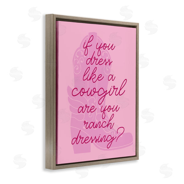Stupell Industries Stupell Studio | Dress Like A Cowgirl Wall Art