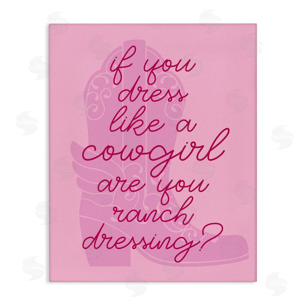 stupell industries Stupell Studio | Dress Like a Cowgirl Wall Art