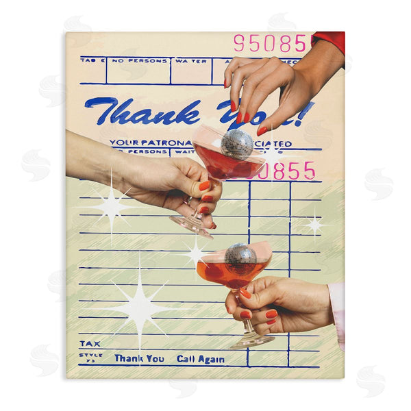 stupell industries Stupell Studio | Drink Cheers Restaurant Check