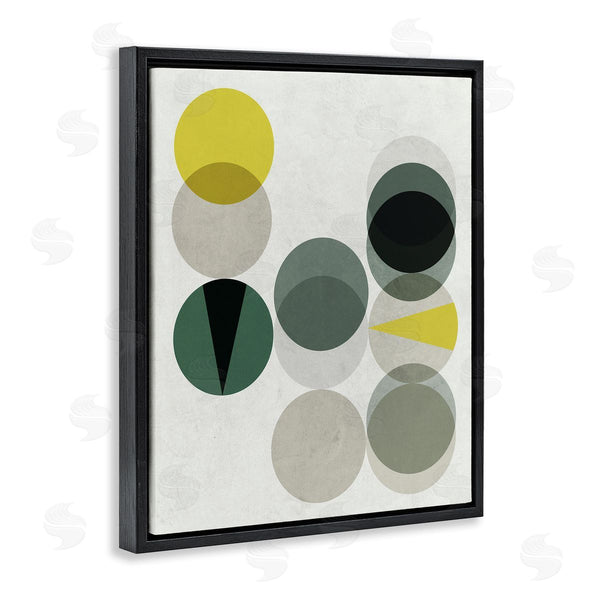 Stupell Industries Stupell Studio | Earth Tone Layered Circular Shapes Green Grey