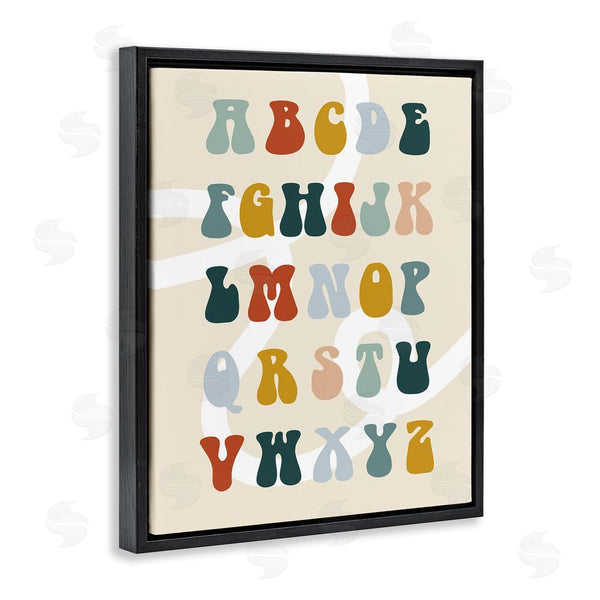 Stupell Industries Stupell Studio | Earth Tones Alphabet Wall Art