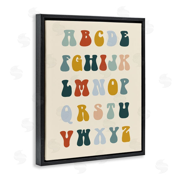 Stupell Industries Stupell Studio | Earthy Alphabet Letters Wall Art