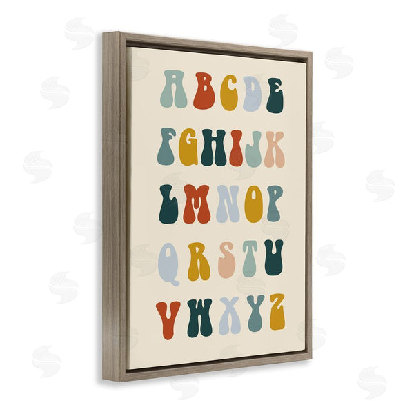Stupell Industries Stupell Studio | Earthy Alphabet Letters Wall Art