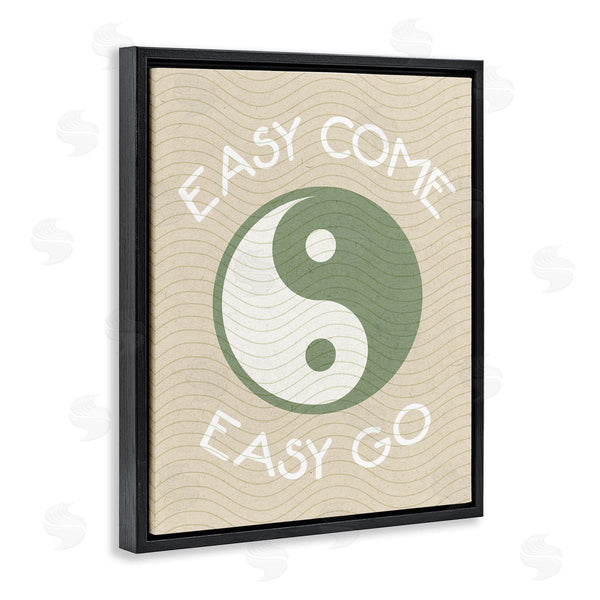 Stupell Industries Stupell Studio | Easy Come & Go Phrase Wall Art