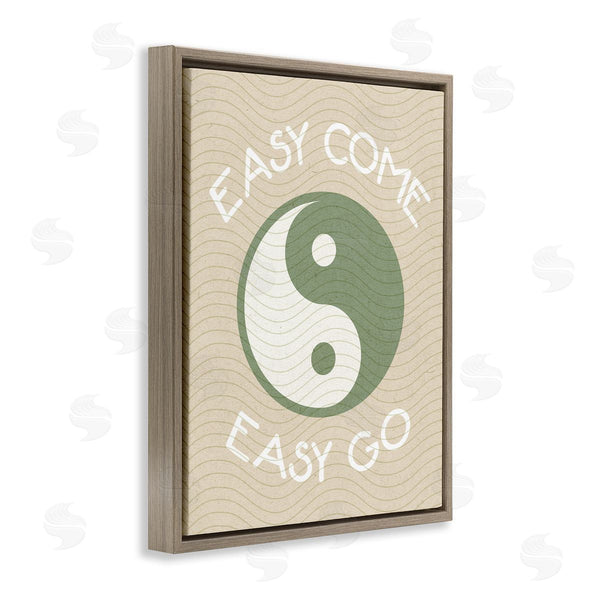 Stupell Industries Stupell Studio | Easy Come & Go Phrase Wall Art