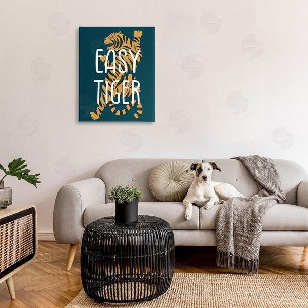 Stupell Industries Stupell Studio | Easy Tiger Phrase Wall Art