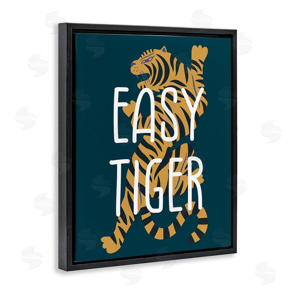 Stupell Industries Stupell Studio | Easy Tiger Phrase Wall Art