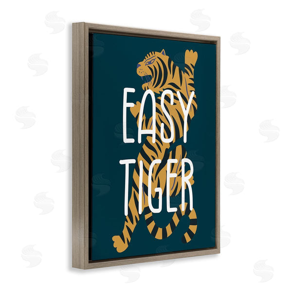 Stupell Industries Stupell Studio | Easy Tiger Phrase Wall Art