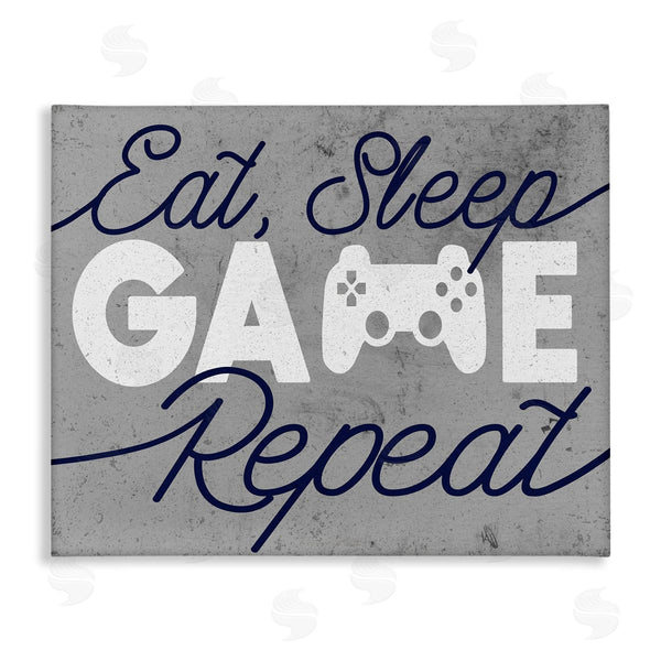 stupell industries Stupell Studio | Eat Sleep Game over Grey