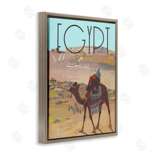 Stupell Industries Stupell Studio | Egypt Camel Scene Wall Art