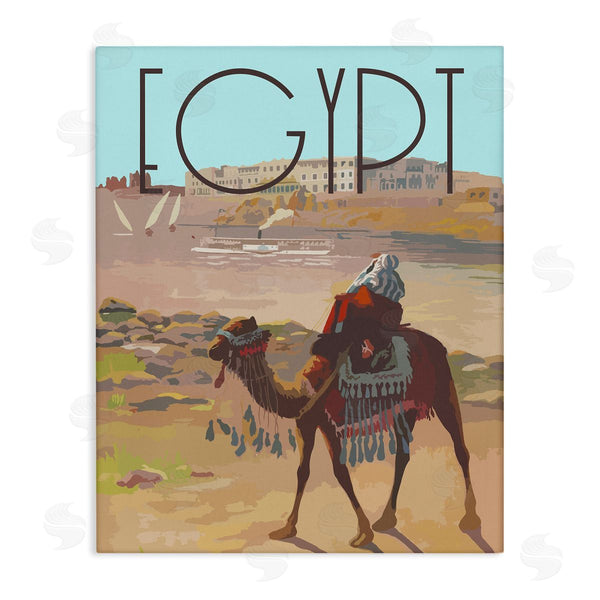 stupell industries Stupell Studio | Egypt Camel Scene Wall Art