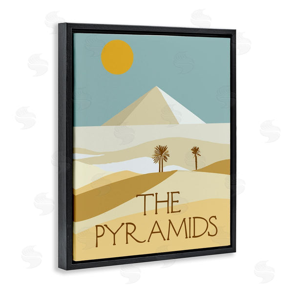 Stupell Industries Stupell Studio | Egypt Pyramids Landmark Wall Art