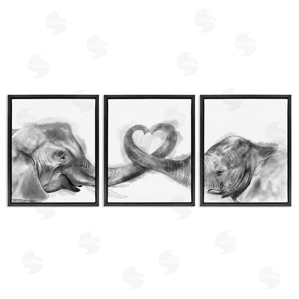 Stupell Industries Stupell Studio | Elephant Trunk Heart Shape