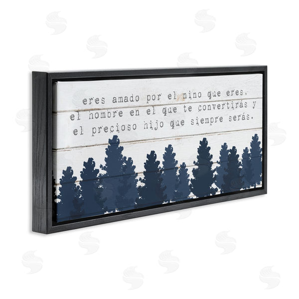 Stupell Industries Stupell Studio | Eres Amado Hoy Y Siempre Wall Art