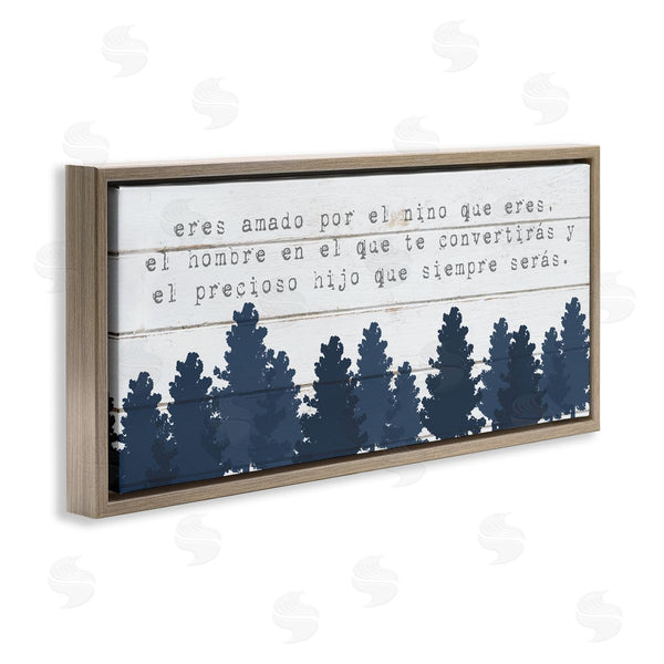 Stupell Industries Stupell Studio | Eres Amado Hoy Y Siempre Wall Art
